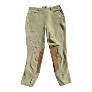 VTG! The‎ Tailored Sportsman Riding Breeches Knee Patch English Equestrian Sz 30